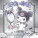 NOTIQUE Poznámkový kalendár Kuromi  2027, 30 x 30 cm - pgp-36971-v_07 - variant Pg PGP-36971-V