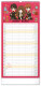 NOTIQUE Nástenný kalendár Rodinný plánovací Harry Potter CZ/SK 2027, 21 x 42 cm - pgn-36974-l_12 - variant Pg PGN-36974-L