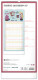 NOTIQUE Nástenný kalendár Rodinný plánovací Harry Potter CZ/SK 2027, 21 x 42 cm - pgn-36974-l_zad - variant Pg PGN-36974-L