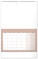NOTIQUE Kreatívny rodinný kalendár, nedatovaný, 33 x 46 cm - pgn-36380-l_07 - variant Pg PGN-36380-L