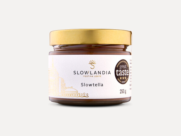 Slowtella – Lieskovcovo-kakaový krém 250 g