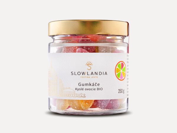 Gumkáče – Kyslé ovocie BIO 250 g