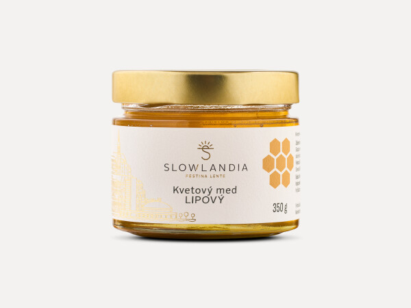 Kvetový med LIPOVÝ 350 g