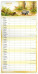 NOTIQUE Rodinný plánovací kalendár Zvieratká CZ 2027, 30 x 30 cm - pgp-36986_kal - variant Pg PGP-36986