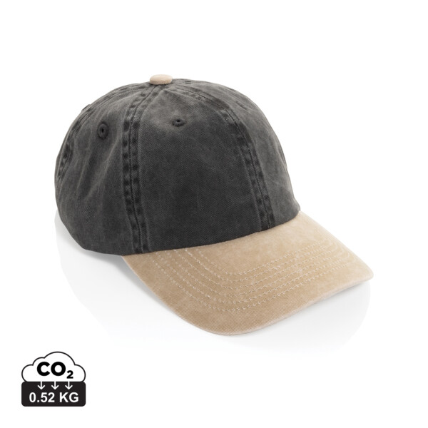 Dvojfarebná šiltovka BEAU AWARE™ Washed, 6 panelov