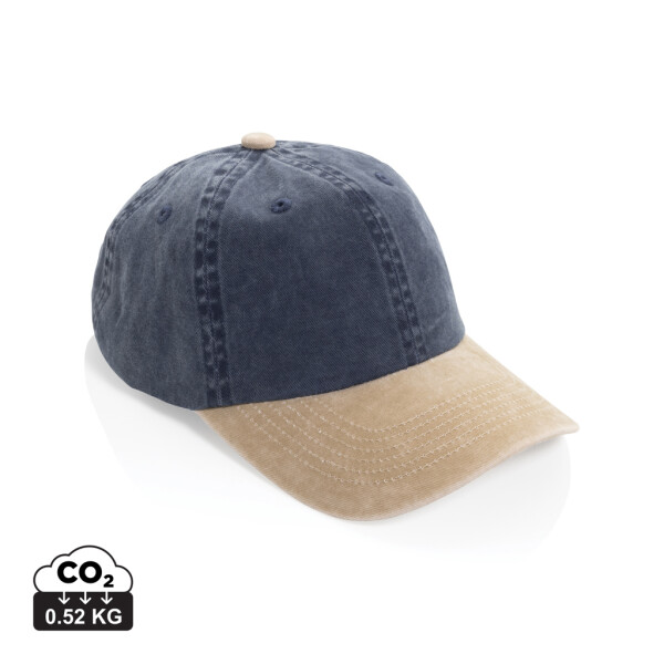Dvojfarebná šiltovka BEAU AWARE™ Washed, 6 panelov