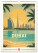 NOTIQUE Nástenný kalendár Vintage plagáty – svetové mestá 2027, 33 x 46 cm - pgn-36361_08 - variant Pg PGN-36361