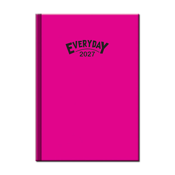 Denný diár A5 Everyday COLORS cyklámenový 2027