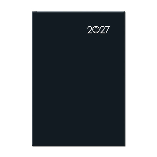 Týždenný diár A5 FALCON čierny 2027