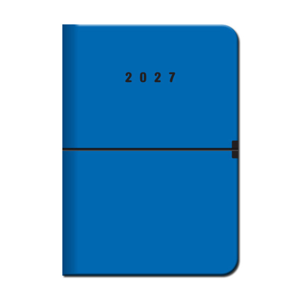Týždenný diár A5 CAPRI Kobalt 2027