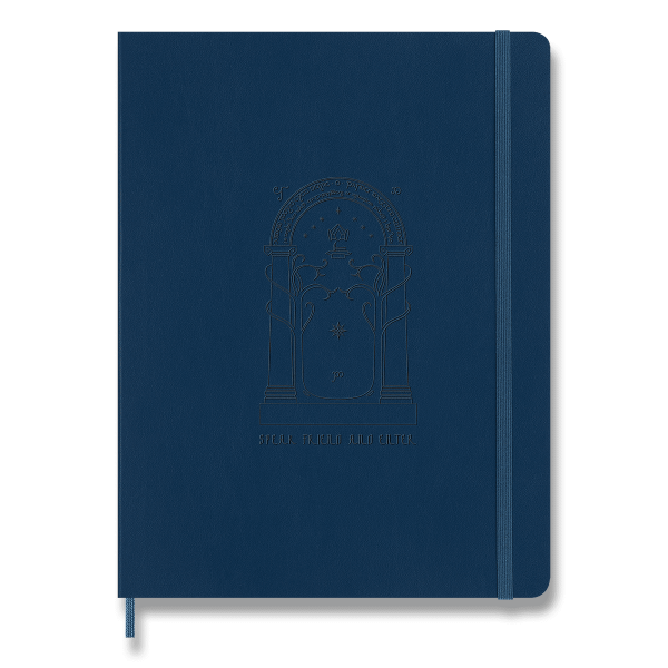 Zápisník Moleskine Lord of the Rings - mäkké dosky, XL, linajkový