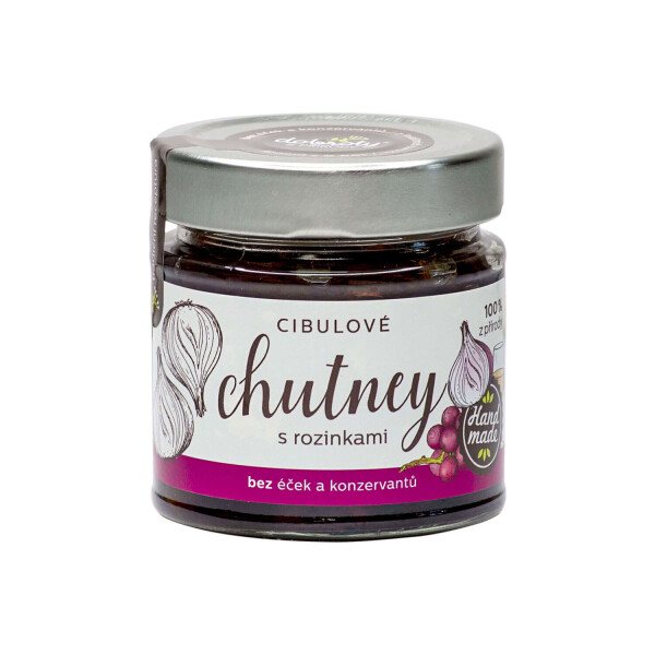 Cibuľové chutney s hrozienkami 180 g