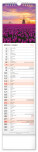 NOTIQUE Nástenný kalendár Krajina CZ/SK 2027, 12 x 48 cm - pgn-36839-l_03 - variant Pg PGN-36839-L