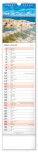 NOTIQUE Nástenný kalendár Krajina CZ/SK 2027, 12 x 48 cm - pgn-36839-l_08 - variant Pg PGN-36839-L