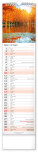 NOTIQUE Nástenný kalendár Krajina CZ/SK 2027, 12 x 48 cm - pgn-36839-l_10 - variant Pg PGN-36839-L