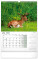 NOTIQUE Nástenný kalendár Poľovnícky 2027, 33 x 46 cm - pgn-36861-sk-l_07 - variant Pg PGN-36861-SK-L