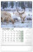 NOTIQUE Nástenný kalendár Poľovnícky 2027, 33 x 46 cm - pgn-36861-sk-l_12 - variant Pg PGN-36861-SK-L