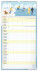 NOTIQUE Nástenný kalendár Rodinný plánovací XXL 2027, 33 x 64 cm - pgn-36868-sk_01 - variant Pg PGN-36868-SK