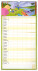 NOTIQUE Nástenný kalendár Rodinný plánovací XXL 2027, 33 x 64 cm - pgn-36868-sk_08 - variant Pg PGN-36868-SK