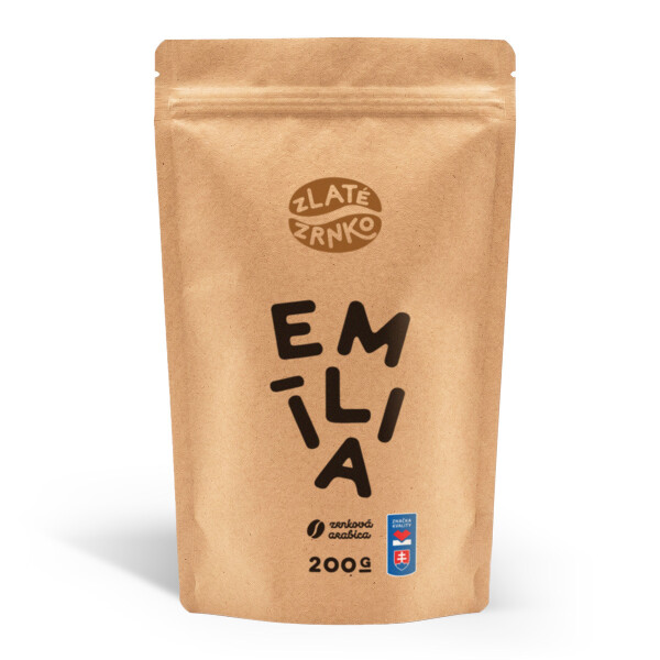 Zrnková káva Emília (Zmes 100% arabika)