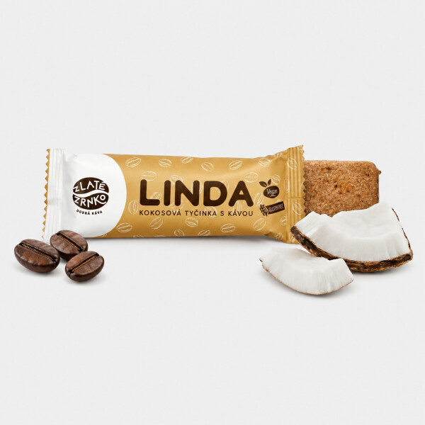 Linda kávová – kokosová tyčinka s kávou 40 g