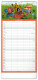 NOTIQUE Nástenný kalendár Rodinný plánovací Krtko CZ 2027, 21 x 42 cm - pgn-36866-l_04 - variant Pg PGN-36866-L