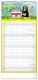 NOTIQUE Nástenný kalendár Rodinný plánovací Krtko CZ 2027, 21 x 42 cm - pgn-36866-l_05 - variant Pg PGN-36866-L