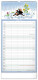 NOTIQUE Nástenný kalendár Rodinný plánovací Krtko CZ 2027, 21 x 42 cm - pgn-36866-l_10 - variant Pg PGN-36866-L