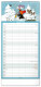 NOTIQUE Nástenný kalendár Rodinný plánovací Krtko CZ 2027, 21 x 42 cm - pgn-36866-l_12 - variant Pg PGN-36866-L