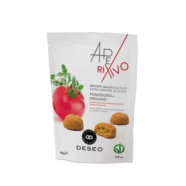 Slané sušienky so sušenými paradajkami a oregánom 80 g