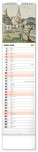 NOTIQUE Nástenný kalendár Josef Lada CZ/SK 2027, 12 x 48 cm - pgn-36842-l_04 - variant Pg PGN-36842-L