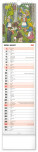 NOTIQUE Nástenný kalendár Josef Lada CZ/SK 2027, 12 x 48 cm - pgn-36842-l_08 - variant Pg PGN-36842-L