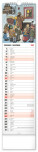 NOTIQUE Nástenný kalendár Josef Lada CZ/SK 2027, 12 x 48 cm - pgn-36842-l_12 - variant Pg PGN-36842-L