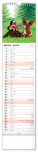 NOTIQUE Nástenný kalendár Krtko CZ/SK 2027, 12 x 48 cm - pgn-36843-l_03 - variant Pg PGN-36843-L