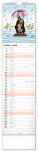 NOTIQUE Nástenný kalendár Krtko CZ/SK 2027, 12 x 48 cm - pgn-36843-l_04 - variant Pg PGN-36843-L