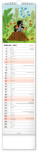 NOTIQUE Nástenný kalendár Krtko CZ/SK 2027, 12 x 48 cm - pgn-36843-l_06 - variant Pg PGN-36843-L