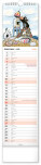 NOTIQUE Nástenný kalendár Krtko CZ/SK 2027, 12 x 48 cm - pgn-36843-l_07 - variant Pg PGN-36843-L