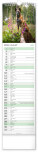 NOTIQUE Nástenný kalendár Psy CZ/SK 2027, 12 x 48 cm - pgn-36845-l_08 - variant Pg PGN-36845-L
