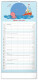 NOTIQUE Nástenný kalendár Rodinný plánovací Malý princ CZ/SK 2027, 21 x 42 cm - pgn-36976-l_06 - variant Pg PGN-36976-L