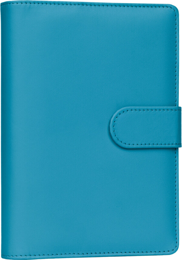 NOTIQUE Refill – Týždenný diár s krúžkovou väzbou 2027, tyrkysový, 12,5 x 19 cm