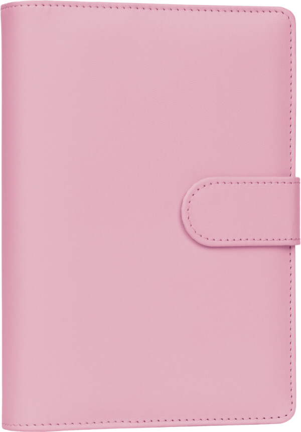 NOTIQUE Refill – Týždenný diár s krúžkovou väzbou 2027, svetloružová, 12,5 x 19 cm