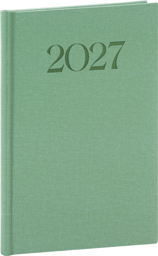 NOTIQUE Týždenný diár Biella 2027, 15 x 21 cm