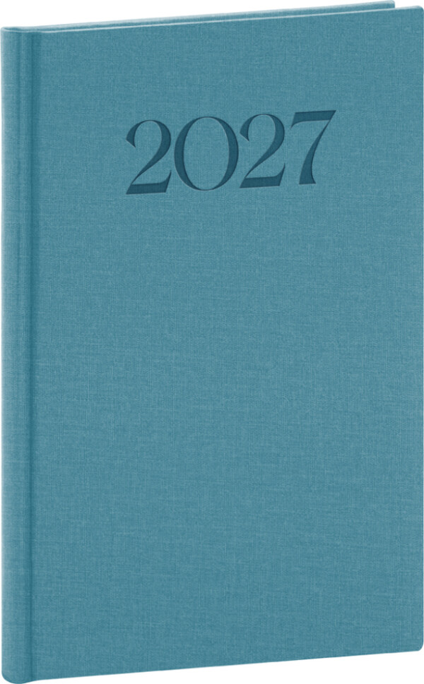 NOTIQUE Týždenný diár Biella 2027, 15 x 21 cm