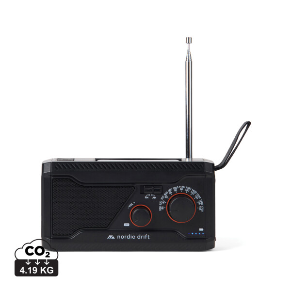 Nordic Drift Titan IPX4 multifunkčné rádio 4000 mAh