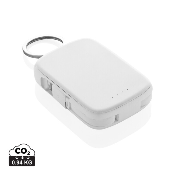 Nexo RCS kľúčenka s powerbankou 2000 mAh a int. káblami