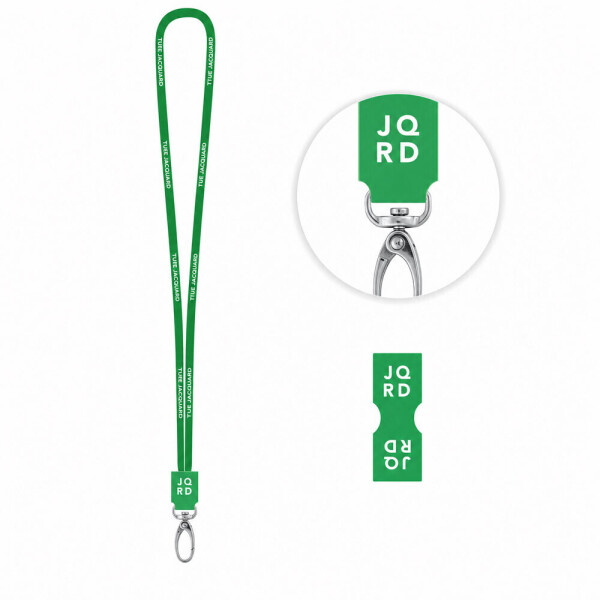 Vytlačená vzorka Lanyard TUBE JACQUARD Long (Ø 7 mm)