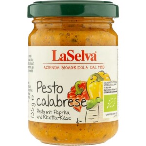 Pesto calabrese s ricottou 135 g — rôzne farby