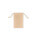 GIFT BAG S. Malá taška v štýle batohu z netkanej textílie, 140 x 220 mm — hnedá svetlá
