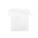 GIFT BAG M. Stredne veľké netkané vrecko (60 g/m²) tepelne zatavené, 250 x 320 mm — biela
