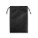 GIFT BAG L. Veľké tepelne zatavené netkané vrecko, 300 x 450 mm — čierna